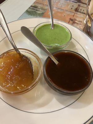 Chutney fished at Pinch Of Spice in Picton