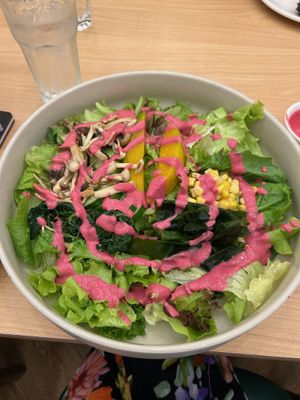 build your own salad  at Salad Factory - The Promenade in Bangkok