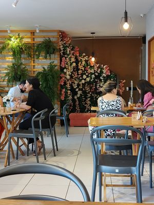 Very well decorated at Gazebo Café & Bistrô in Sao Luis