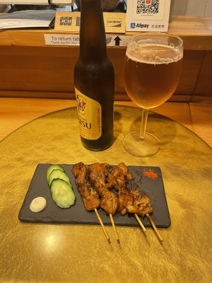 Mind blowing ‘chicken’   at Vegan Izakaya NIJIYA 虹屋 in Kyoto