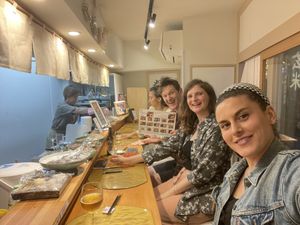 Cute bar   at Vegan Izakaya NIJIYA 虹屋 in Kyoto