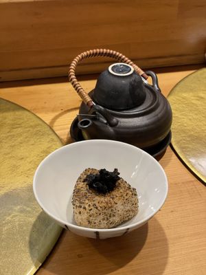 Chazuke brown rice tea  at Vegan Izakaya NIJIYA 虹屋 in Kyoto