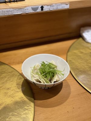 Soy dumplings  at Vegan Izakaya NIJIYA 虹屋 in Kyoto