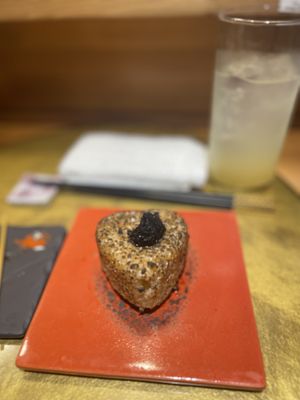 Grilled Rice   at Vegan Izakaya NIJIYA 虹屋 in Kyoto