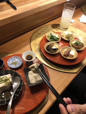   at Vegan Izakaya NIJIYA 虹屋 in Kyoto