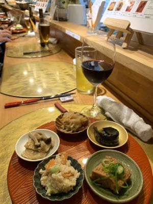 Nijya course  at Vegan Izakaya NIJIYA 虹屋 in Kyoto