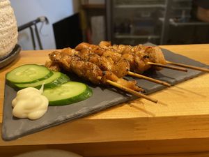 Yakiniku  at Vegan Izakaya NIJIYA 虹屋 in Kyoto