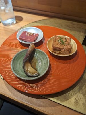 Obanzai at Vegan Izakaya NIJIYA 虹屋 in Kyoto