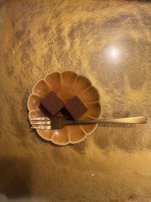 Chocolate Yokan   at Vegan Izakaya NIJIYA 虹屋 in Kyoto