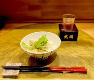 Dumplings  at Vegan Izakaya NIJIYA 虹屋 in Kyoto