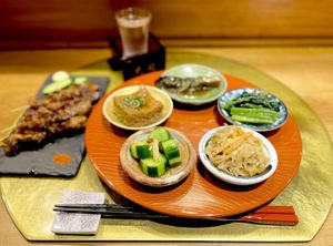 Obanzai  at Vegan Izakaya NIJIYA 虹屋 in Kyoto