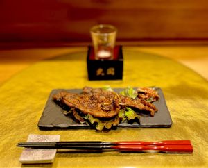 Yakiniku  at Vegan Izakaya NIJIYA 虹屋 in Kyoto