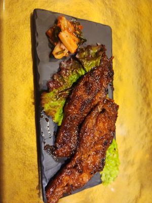 Yakiniku at Vegan Izakaya NIJIYA 虹屋 in Kyoto