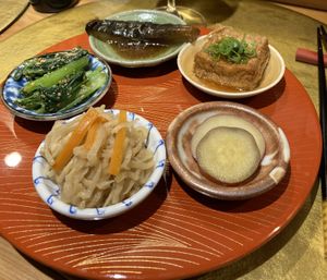 Obanzai  at Vegan Izakaya NIJIYA 虹屋 in Kyoto