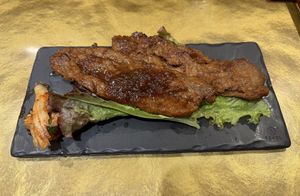 Soy Meat Yakiniku - 8.5/10  at Vegan Izakaya NIJIYA 虹屋 in Kyoto