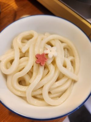 Udon at Vegan Izakaya NIJIYA 虹屋 in Kyoto