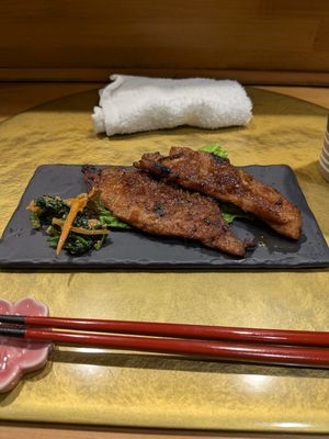 Soy meat yakiniku  👍🏻 also good at Vegan Izakaya NIJIYA 虹屋 in Kyoto