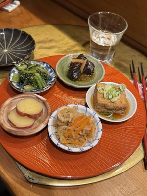   at Vegan Izakaya NIJIYA 虹屋 in Kyoto