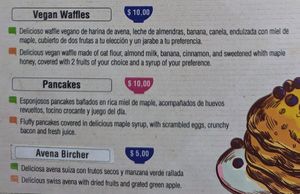 Menu 4 of 15, March 2023 at Bowl Acai Bar in Puerto Ayora