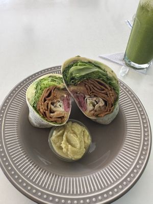 Soy wrap   at Bowl Acai Bar in Puerto Ayora