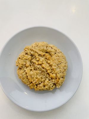 Vegan cookie  at Bowl Acai Bar in Puerto Ayora