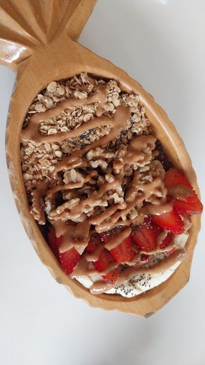 Acai bowl at Bowl Acai Bar in Puerto Ayora