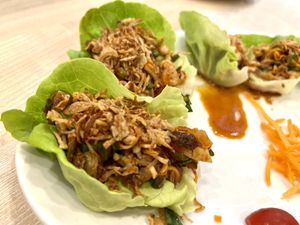 Mieng mushrooms   at Salad Factory - Crystal Park in Bangkok
