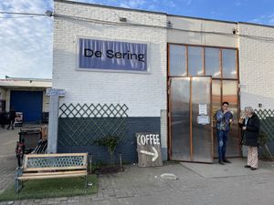 Outside  at De Sering in Amsterdam