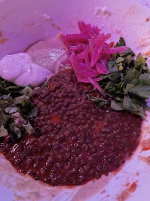 Lentils  at De Sering in Amsterdam