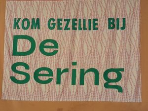 Indoor sign at De Sering in Amsterdam