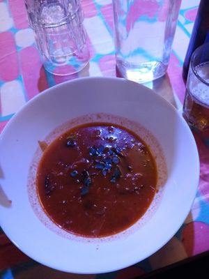 My first but not last Tom Yum soup at De Sering in Amsterdam