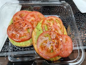 The Hero Bagel  at Hero Coffee Bar in Chicago