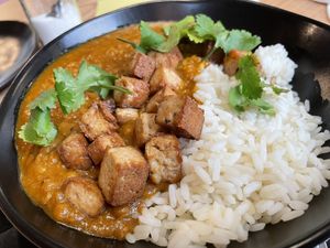 Lunch Curry  at Agáta Rösterei & Café in Mannheim