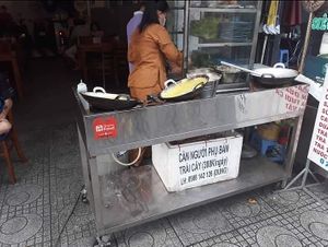 Outside at Ngo in Ho Chi Minh City