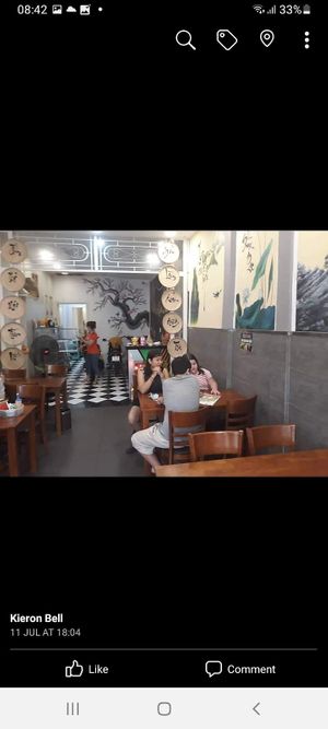 Decor inside at Ngo in Ho Chi Minh City