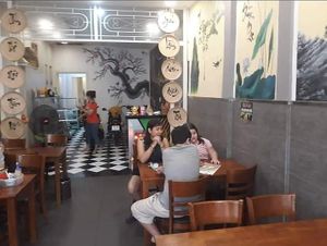 Decor inside at Ngo in Ho Chi Minh City