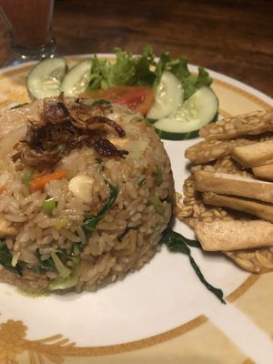 Vegan Nasi Goreng   at Rare Angon Warung in Tegallalang