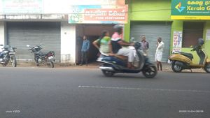 Front view at Krishna Cafe in Kodungallur