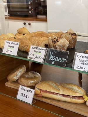 Vegan treats   at Vlend Coffee Shop in A Coruna