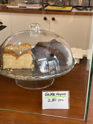 Vegan cake   at Vlend Coffee Shop in A Coruna