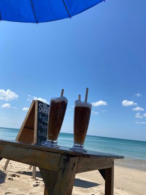 Coconut Ice Coffee at SweetSoul Lanta in Krabi