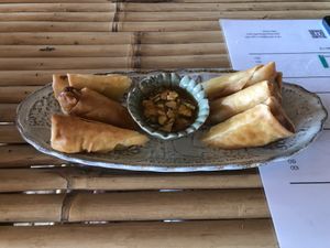 Spring rolls  at SweetSoul Lanta in Krabi