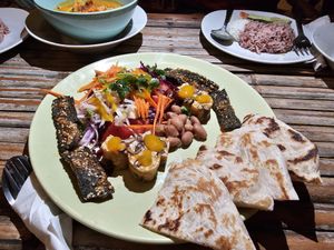 Tempeh at SweetSoul Lanta in Krabi