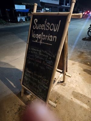 Outside sign at SweetSoul Lanta in Krabi