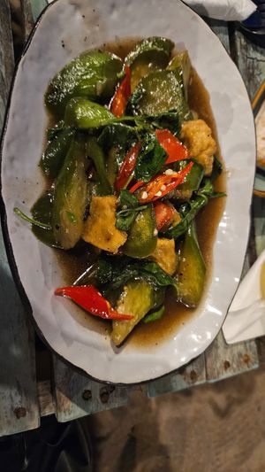Fried Eggplant at SweetSoul Lanta in Krabi
