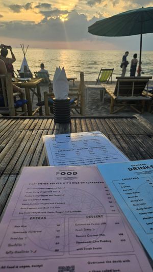 The sunset view at SweetSoul Lanta in Krabi