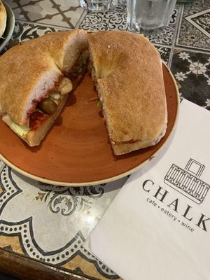   at CHALK Cafe Bar in Rabat