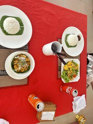 nr 35 and amok  at SnaDai Café in Phnom Penh