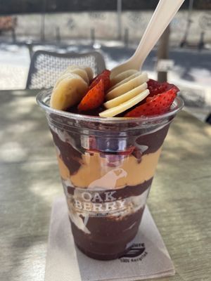 Acai Bowl  at Oakberry in Portimao