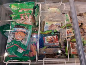 Frozen Food at Yu So Vegetarian 如素齋 in New Territories